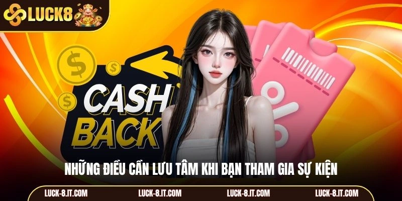 Những điều cần lưu tâm khi bạn tham gia sự kiện