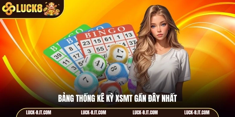 Bảng thống kê kỳ XSMT gần đây nhất